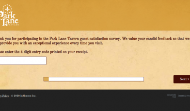 Park Lane Tavern Survey