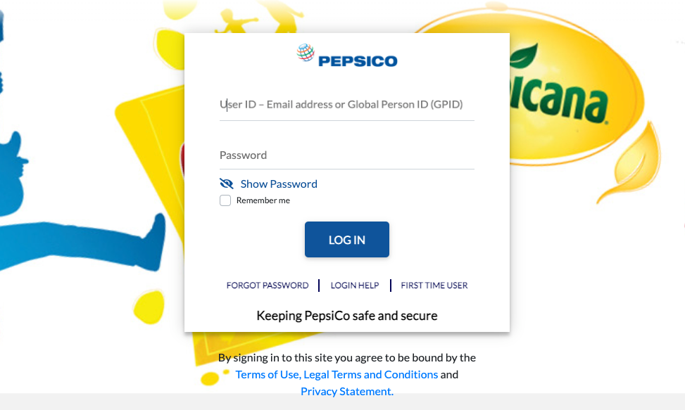 pepsico employee login
