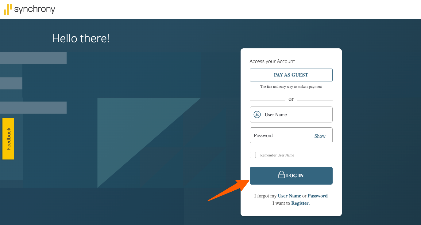 Synchrony Car Care Credit Card Login